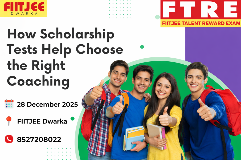 how scholarship tests help choose the right coaching