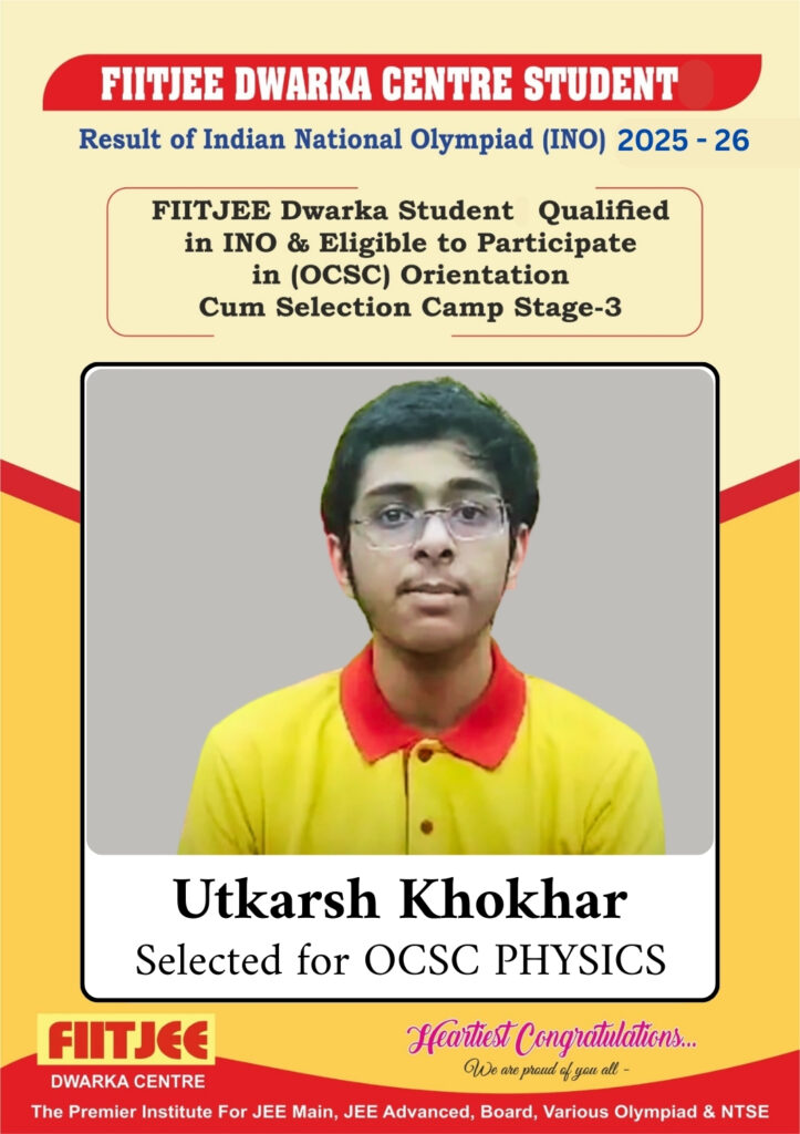🏆 Proud Moment for FIITJEE Dwarka